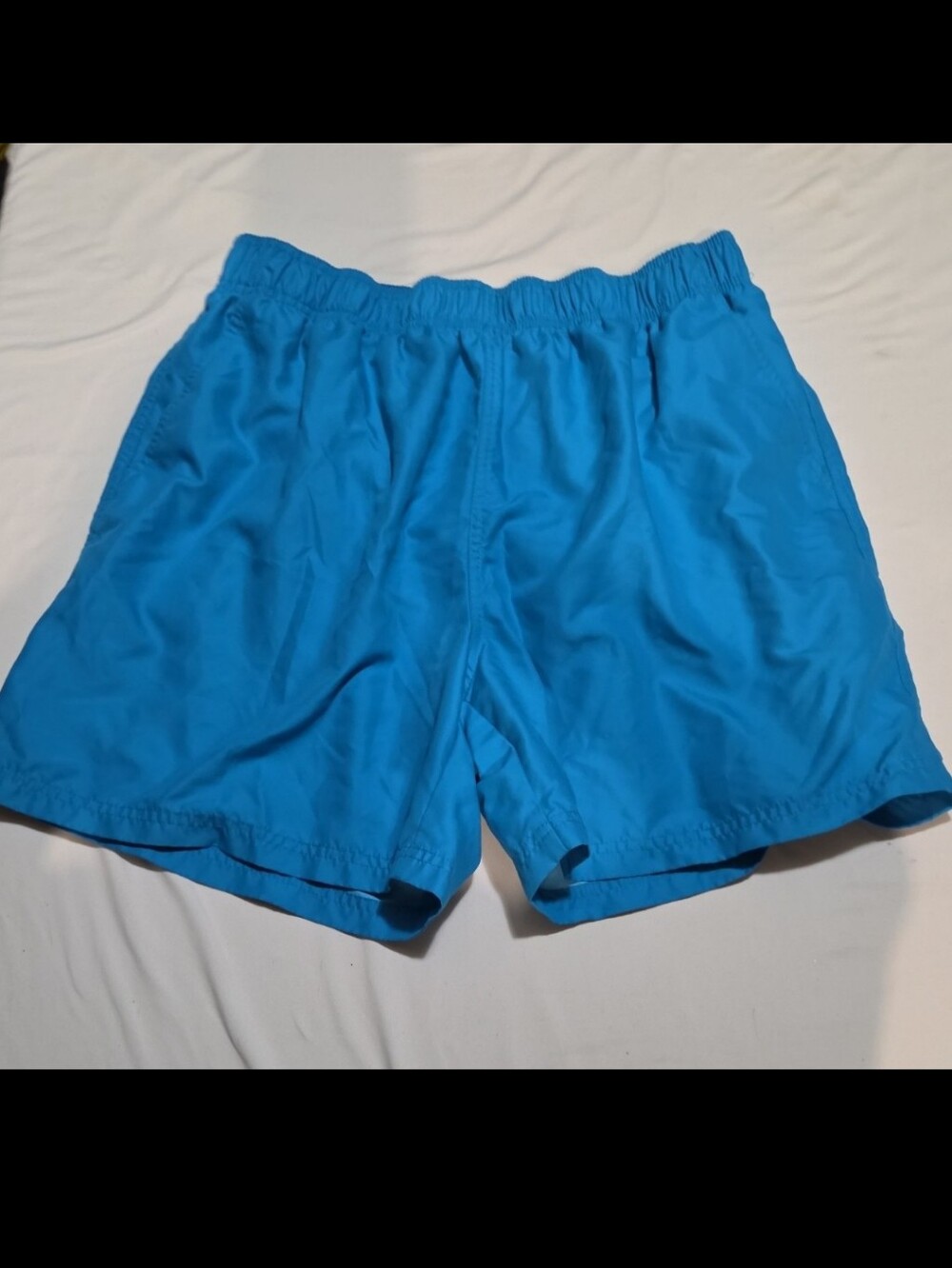 Faded glory mens large blue swim trunks #06